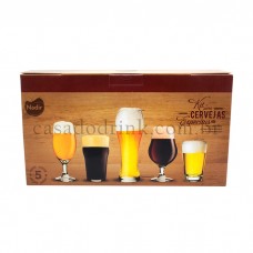 Conjunto Taças De Cervejas Especiais 5 Peças
